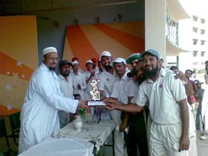 The Champions- Super Star CC Team with Mulla Shaheb of Coimbatore.